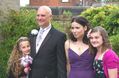 Andy, Rosie With Skye and Ayesha