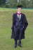 Chris in His Graduation Gown