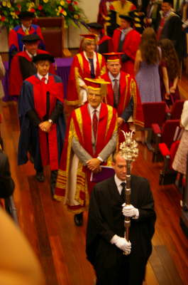 Procession Out Of Hall
