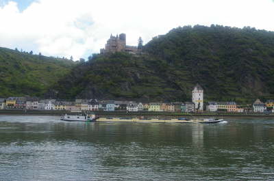 View Across Rhine to Sankt Goarshausen