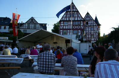 Setting at Punderich Festival