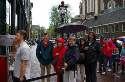 Queues For Anna Frank's House